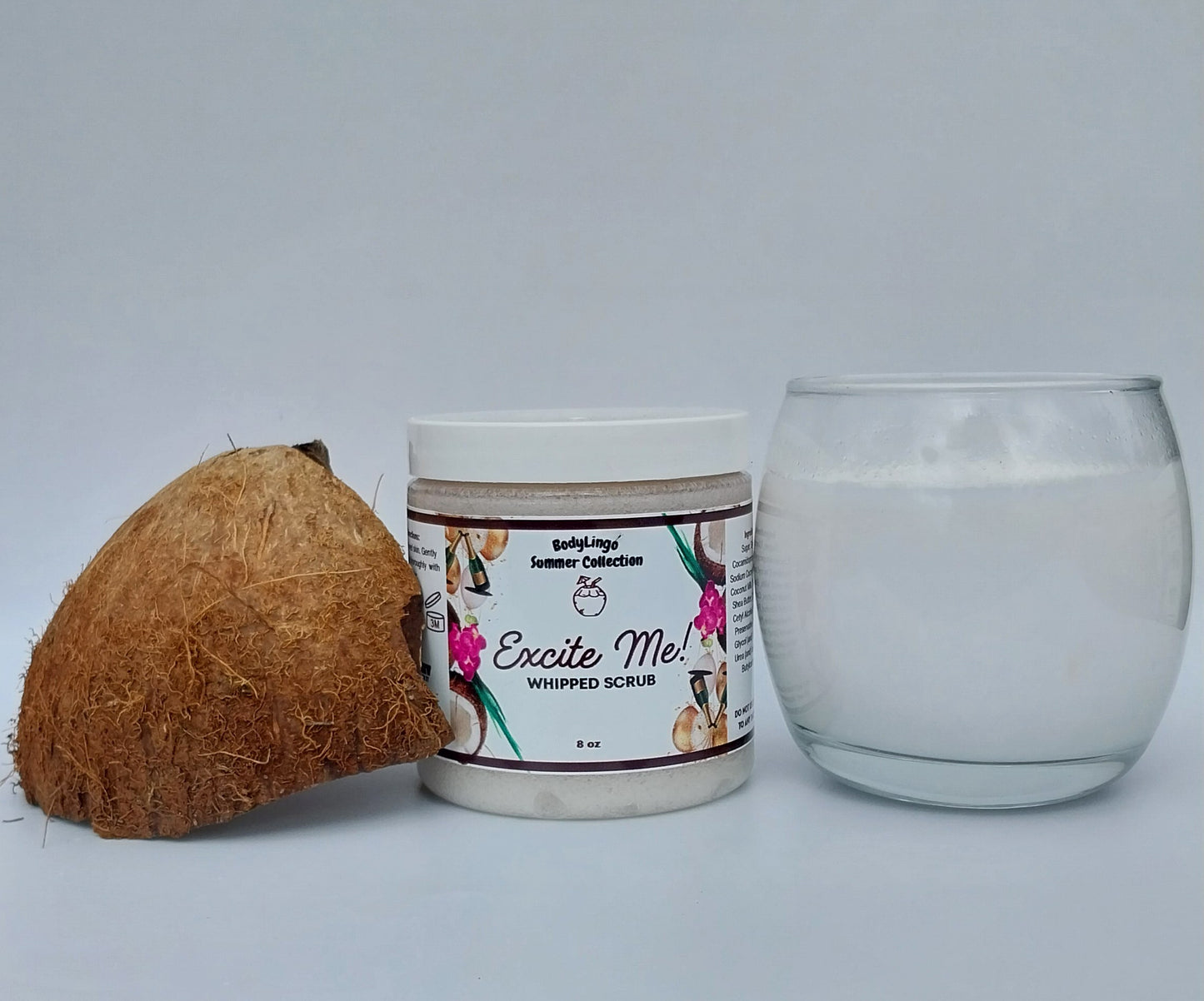 Excite Me Whipped Body Scrub (Coconut)